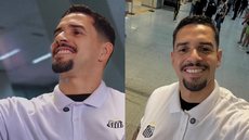 Após dificuldades para retornar ao Brasil, Lucas Veríssimo já está em São Paulo - Imagem: Divulgação / Santos FC