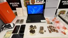 Investigadores encontraram publicações nas redes sociais do suspeito, que promoviam substâncias como 'dry' e 'ice' com preços e instruções - Foto: Divulgação/ Polícia Civil