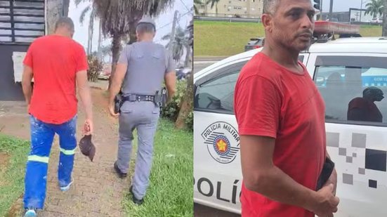 Edmilson Ribeiro Soares, de 45 anos, foi encontrado após intensa busca da polícia, que recebeu denúncias sobre seu paradeiro - Foto: Reprodução