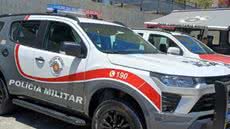 Durante o final de semana, a PM prendeu dois procurados e um traficante em ações coordenadas nas cidades de Itanhaém e Mongaguá - Foto: Divulgação/ 29° BPMI