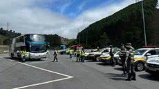 Agência de Transporte de SP realiza operação para garantir segurança em veículos fretados - Imagem: Reprodução