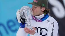 Com uma performance impecável, Lucas Braathen garante o Globo de Cristal - Foto: AFP - CORNELIUS POPPE / RFI