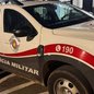 Agentes da Polícia Militar realizam abordagem e prendem homem com mandado de prisão por receptação no centro de Peruíbe - Foto: Reprodução