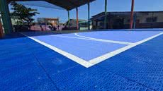 Prefeitura de Guarujá reforma quadras e melhora espaços para 1.791 alunos da rede pública, promovendo segurança e diversão - Foto: Divulgação/ Prefeitura de Guarujá