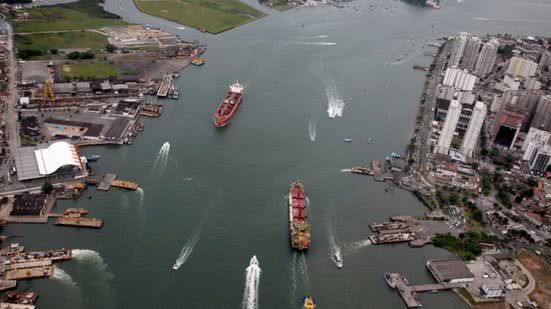 A Autoridade Portuária de Santos participa de comitê para discutir gestão - Imagem: Divulgação
