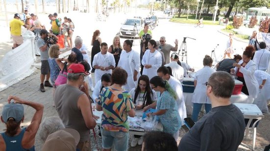 A partir de hoje, todos os moradores de Santos com mais de seis meses podem se vacinar contra a gripe - Imagem: Divulgação / Prefeitura de Santos