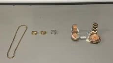 Um homem de 47 anos tentou assaltar a joalheria Vivara, mas foi contido pela segurança do shopping em Santos - Imagem: Reprodução