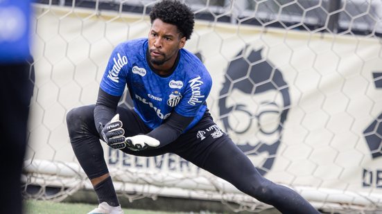 Diógenes ganhou destaque na Copinha e agora busca consolidar-se no profissional - Foto: Raul Baretta/ Santos FC