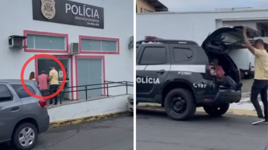 Prisão foi resultado de um trabalho de inteligência da Delegacia de Defesa da Mulher, garantindo a segurança da vítima - Foto: Divulgação/ Polícia Civil