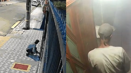 Um homem invadiu um prédio na Vila Tupi e furtou objetos enquanto moradores dormiam, gerando insegurança na comunidade - Foto: Reprodução