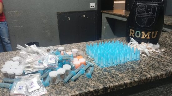 Um jovem de 26 anos foi preso em flagrante após tentar fugir da Guarda Civil Municipal - Imagem: Divulgação / Prefeitura de São Vicente