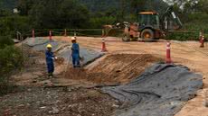 Nova Estação Elevatória com Comportas 6 em Santos visa acabar com as enchentes que afetam o Saboó e a entrada da cidade - Foto: Divulgação/ Prefeitura de Santos