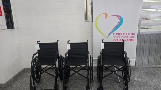 Com 132 cadeiras de rodas já entregues, projeto de reciclagem mobiliza a comunidade e garante dignidade a pacientes - Foto: Divulgação/ Prefeitura de Praia Grande