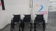 Com 132 cadeiras de rodas já entregues, projeto de reciclagem mobiliza a comunidade e garante dignidade a pacientes - Foto: Divulgação/ Prefeitura de Praia Grande