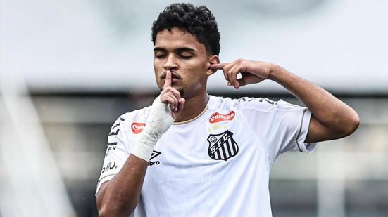 1 Pedro Assis e Mateus Xavier garantiram a vitória por 2 a 0 nesta quarta-feira - Foto: Reinaldo Campos / Santos FC