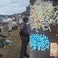 Uma operação da Polícia Militar em Itanhaém culminou na prisão de um homem por tráfico de drogas, com apreensão de diversas substâncias - Foto: Divulgação/ 29° BPMI