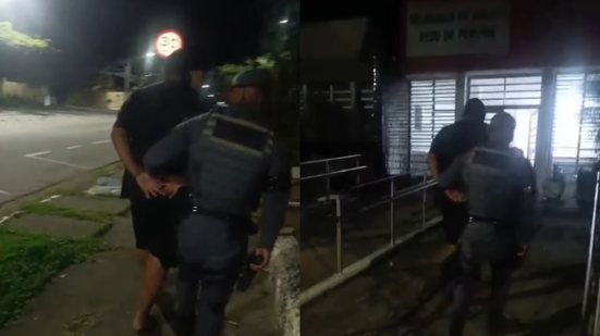 Uma simples averiguação de segurança em uma residência em Peruíbe resultou na prisão de um homem procurado pela Justiça - Foto: Divulgação/ 29° BPMI