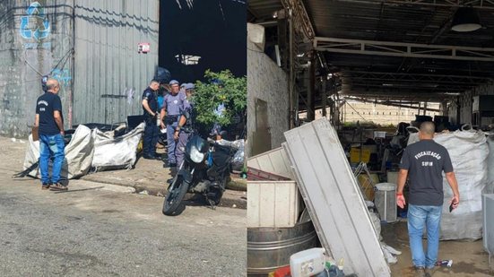 Entre janeiro e março, 15 punições severas foram aplicadas a comércios irregulares em Santos, incluindo multas e embargos - Foto: Divulgação/ Prefeitura de Santos