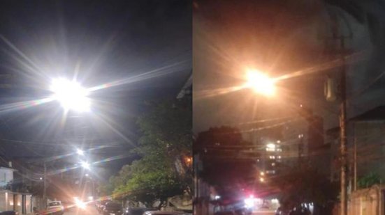 Mudança na iluminação pública de Santos resulta em uma economia significativa de energia e melhora na estética urbana - Foto: Divulgação/ Prefeitura de Santos