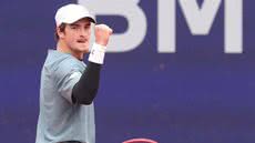 Com uma atuação sólida, Fonseca supera o francês Rinderknech pela segunda vez - Foto: BMW / Open
