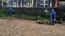 A Prefeitura de Guarujá realiza vistorias noturnas para controlar pragas urbanas, garantindo segurança a munícipes e turistas nas praias - Foto: Divulgação/ Prefeitura de Guarujá