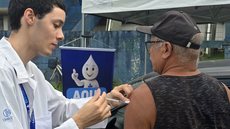 Neste sábado, 18, Guarujá oferece vacinação contra a gripe em todas as UBS e Usafa, além de atualizar o calendário vacinal - Foto: Divulgação/ Prefeitura de Guarujá