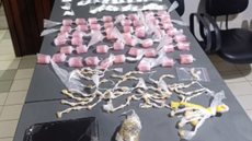 Ação da Força Tática leva à prisão de homem por tráfico de drogas em Itanhaém, após patrulhamento no Jardim Oásis - Foto: Divulgação/ 29° BPMI