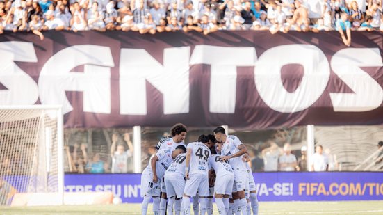 Santos abriu o placar, mas não conseguiu manter a vantagem e sofreu a virada - Foto: Raul Baretta/ Santos FC