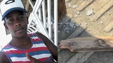 Wendrews Sant’Ana, foragido por tentativa de homicídio, foi preso em um mercado em Santos após mais de um mês de buscas - Imagem: Reprodução