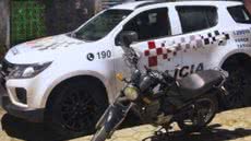 Durante o evento 'Celebra Ita', polícia recupera moto furtada e prende suspeito em flagrante na região central da cidade - Foto: Divulgação/ 29° BPMI