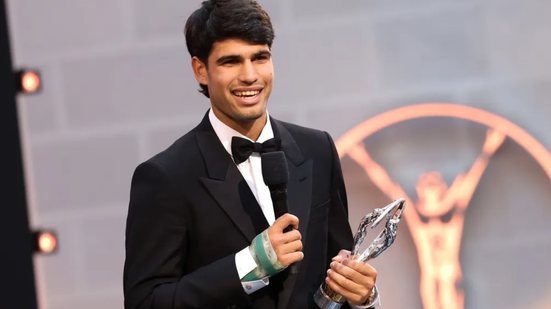 Carlos Alcaraz conquista o título de Melhor Atleta do Ano no Laureus - Foto: Getty Images