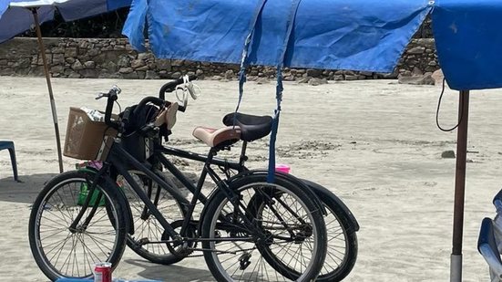 Com o veto, a regra anterior permanece: é proibido estacionar qualquer veículo, incluindo bicicletas, na areia das praias de Santos - Foto: Divulgação/ Prefeitura de Praia Grande