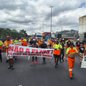 Estivadores realizam protesto de 12 horas contra mudanças na legislação portuária, seguindo cronograma de mobilizações semanais - Foto: Reprodução
