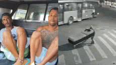 Suspeitos foram flagrados transportando o corpo em uma cama box; motivação do crime envolve ciúmes e relações passadas - Foto: Divulgação/ Polícia Civil