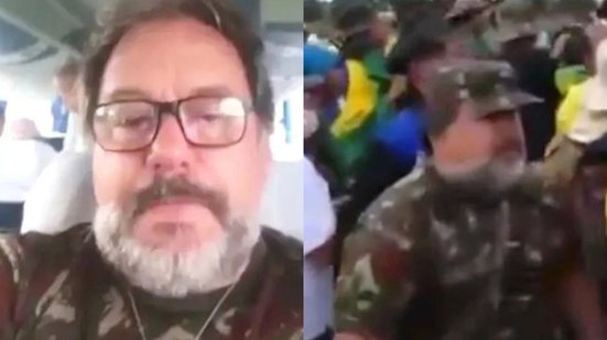 Walter Parreira, comerciante de Santos, é central nas investigações sobre os ataques em Brasília em janeiro - Foto: Reprodução