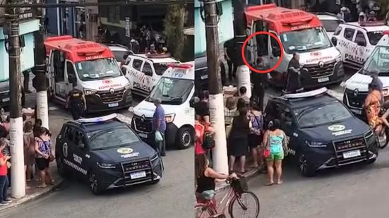 Um ataque a tiros em Cubatão resultou na morte de um homem e deixou outro ferido, gerando pânico entre pacientes e funcionários - Imagem : Reprodução/ Redes Sociais