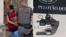 A operação resultou na prisão de um homem que monitorava a movimentação policial em um ponto estratégico do Morro São Bento - Foto: Divulgação/ 6° BPMI