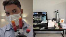Matheus Ricardo foi preso por realizar lipoaspirações sem formação adequada em cidades da Baixada Santista - Foto: Divulgação/ Polícia Civil