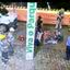 Um homem morreu após cair da passarela que liga Santos a Vicente de Carvalho, em um ponto movimentado da cidade - Foto: Reprodução