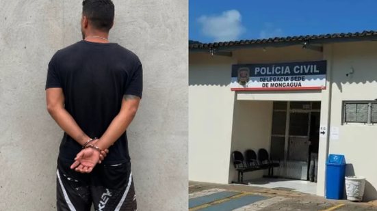 Após denúncias, a PM localizou o suspeito escondido em um freezer, evidenciando a importância da colaboração da comunidade - Foto: Divulgação/ 29° BPMI