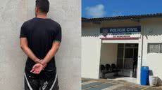 Após denúncias, a PM localizou o suspeito escondido em um freezer, evidenciando a importância da colaboração da comunidade - Foto: Divulgação/ 29° BPMI
