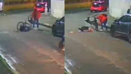 Crime foi registrado como lesão corporal na Central de Polícia Judiciária - Imagem: Reprodução