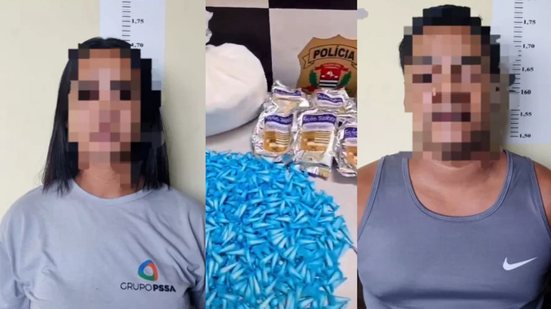 A ação policial resultou na apreensão de cocaína, maconha, haxixe e insumos químicos - Imagem: Reprodução