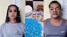 A ação policial resultou na apreensão de cocaína, maconha, haxixe e insumos químicos - Imagem: Reprodução