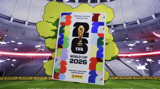 Panini segue responsável pelos álbuns até a Copa de 2030 - Imagem: Divulgação / Panini