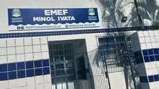 Um episódio de violência chocou a comunidade escolar de Mongaguá, onde a diretora da EMEF Minol Ivata foi agredida pela mãe de um aluno - Foto: Reprodução