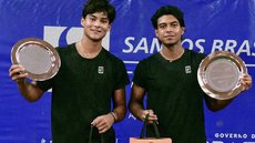 Irmãos Guto e Luís Miguel conquistam título de duplas - Foto: ATP Challenger