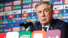 O técnico Carlo Ancelotti envia lista de 55 jogadores à FIFA - Foto: Esporte News