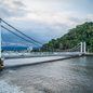Intervenções na Ponte Pênsil ocorrerão em 20 dias, com bloqueio total para veículos, mas pedestres e ciclistas poderão passar normalmente - Foto: Divulgação/ Prefeitura de São Vicente
