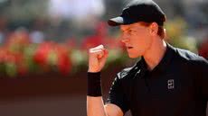 O italiano se torna o segundo tenista a vencer 25 partidas seguidas em Masters 1000 - Foto: Reuters